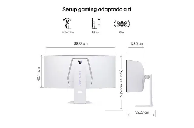 Monitores LG 39GX90SA — vista 2