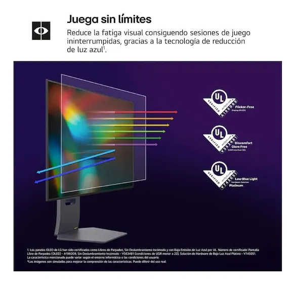 Monitor Gaming LG 27GX704A-B — vista 3