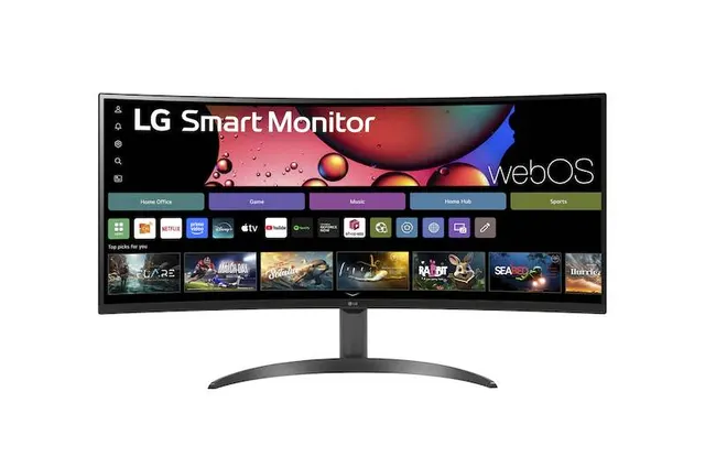 Monitor LG 34SR60QC-B — vista 2