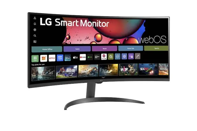 Monitor LG 34SR60QC-B — vista 3