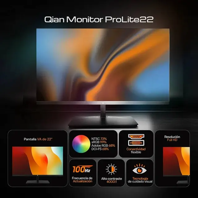 Monitores Qian QMF-VAF22-02 — vista 2