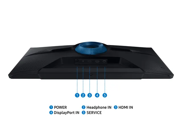 Monitores Gaming SAMSUNG LS32DG300ELXZX — vista 3