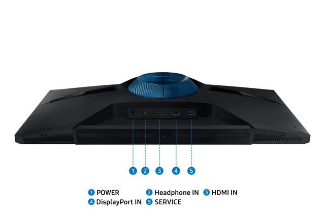 Monitores Gaming SAMSUNG LS27DG300ELXZ — vista 3