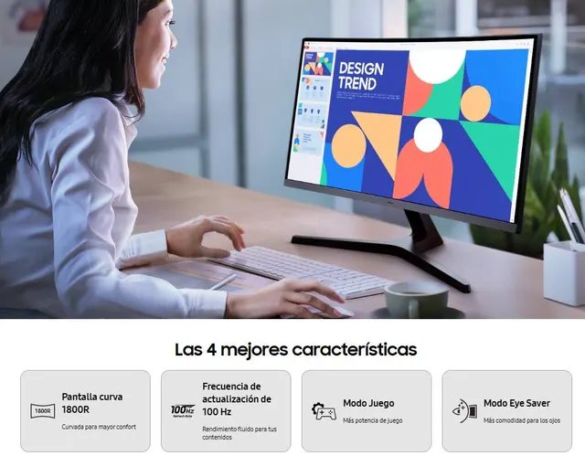 Monitores SAMSUNG LS27D390GALXZX — vista 5