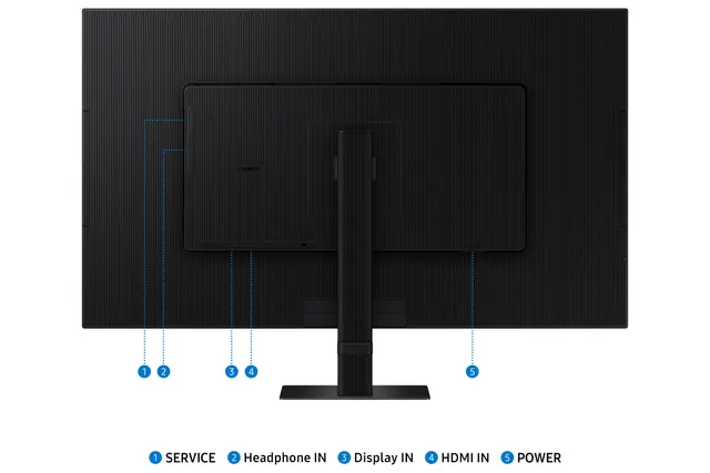 Monitores SAMSUNG LS32D700EALXZX — vista 2