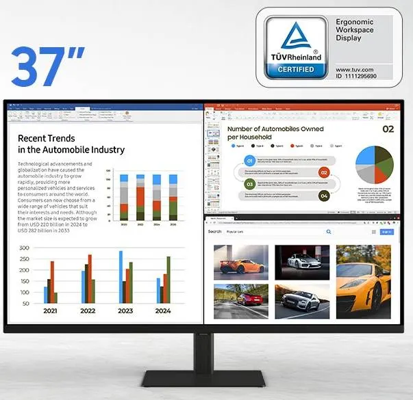 Monitores SAMSUNG LS37D700EALXZX — vista 2
