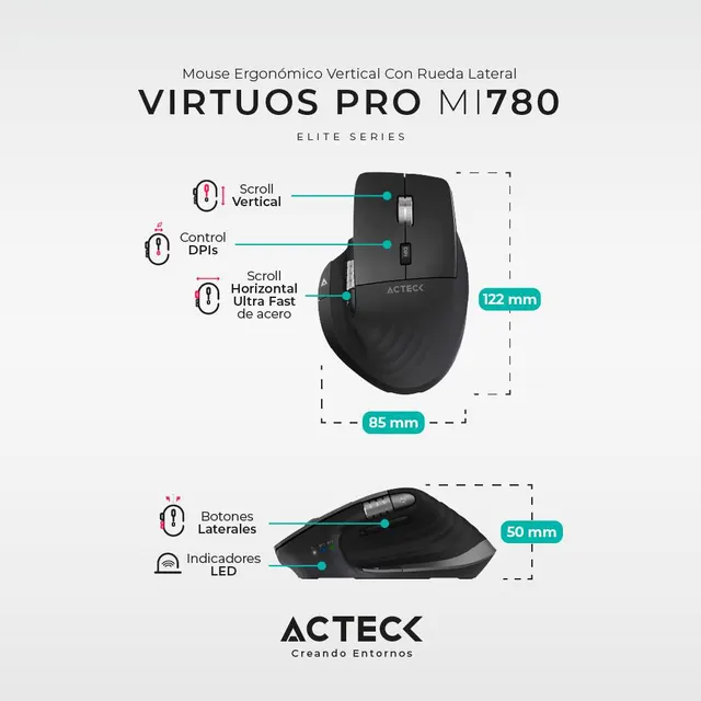 Mouse ACTECK MI780 — vista 3