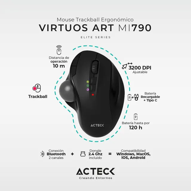 Mouse ACTECK MI790 — vista 4