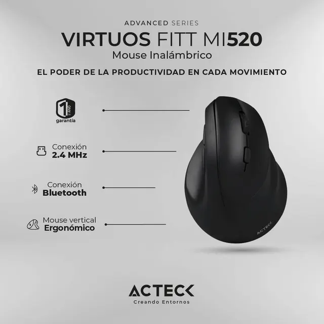Mouse ACTECK MI520 — vista 4