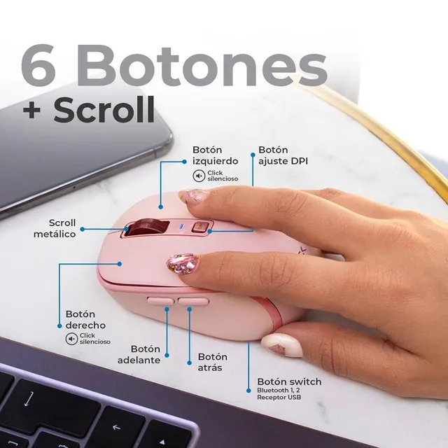Mouse ACTECK MI580 — vista 3