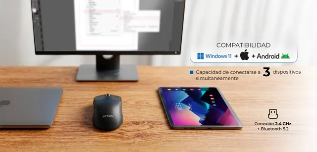 Mouse ACTECK Instinct Click MI484 — vista 2