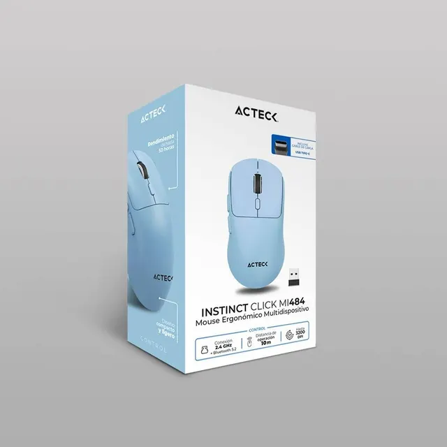 Mouse ACTECK Instinct Click MI484 — vista 3