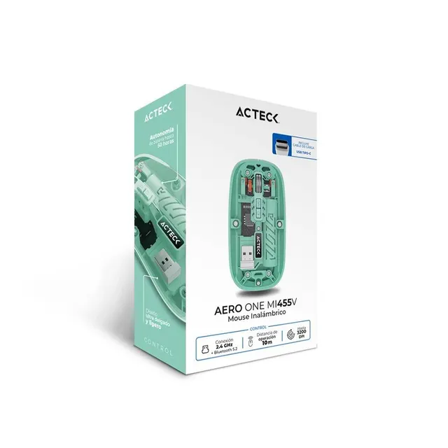 Mouse ACTECK Aero One MI455V — vista 2