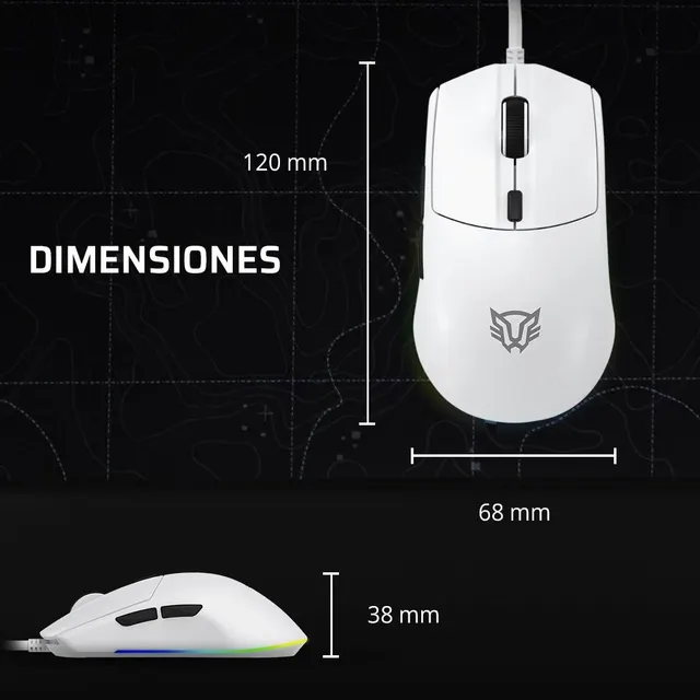 Mouse Gaming Balam Rush DRIFT PLUS MG3 — vista 3