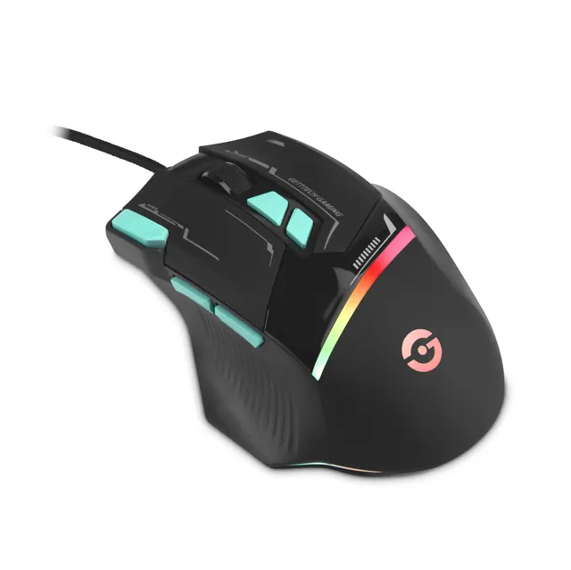 Mouse GETTTECH GPM-RGBWR-G1-BK — vista 3