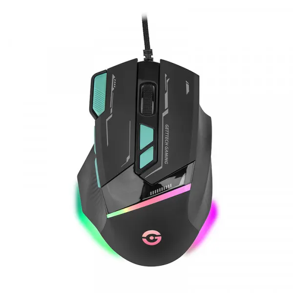 Mouse GETTTECH GPM-RGBWR-G1-BK — vista 4