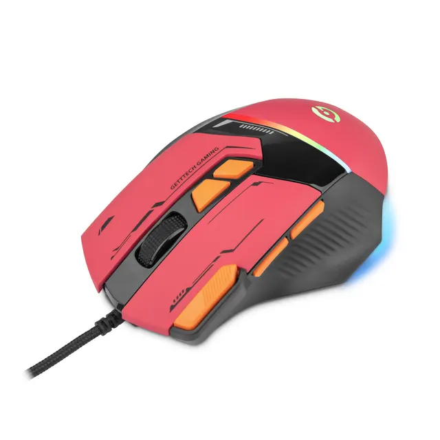 Mouse GETTTECH GPM-RGBWR-G1-RD — vista 2
