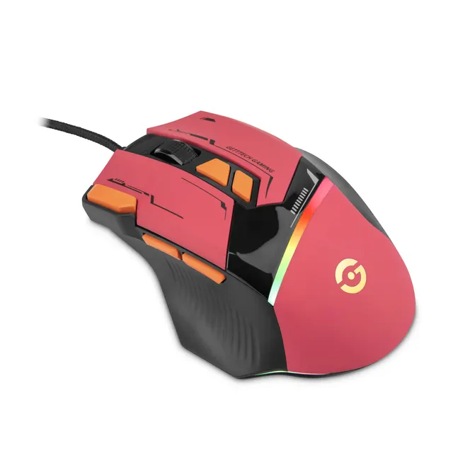 Mouse GETTTECH GPM-RGBWR-G1-RD — vista 3