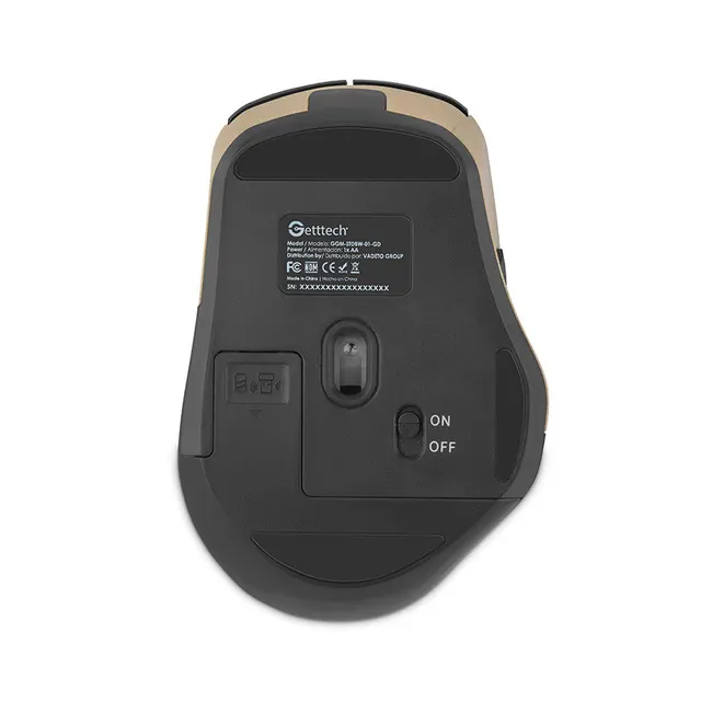 Mouse GETTTECH GGM-STDBW-01-GD — vista 6