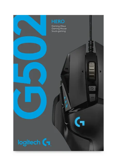 Mouse alámbrico LOGITECH G502 HERO — vista 7