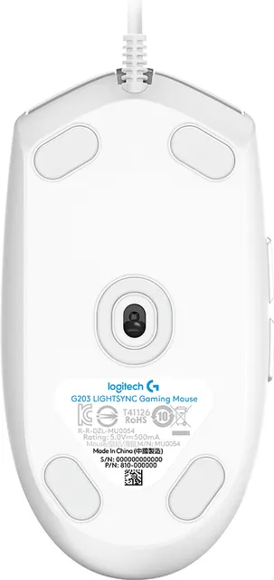 Mouse LOGITECH G203 — vista 5