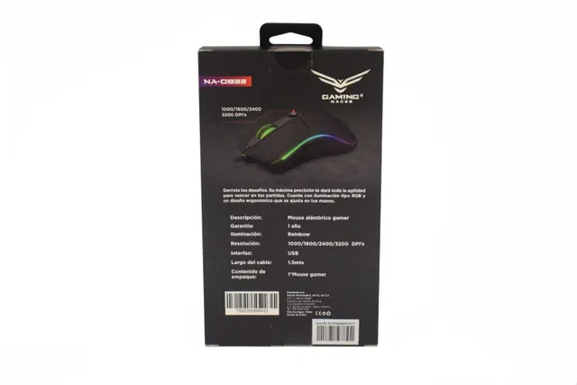 Mouse Gamer Naceb Gaming NA-0933 — vista 4