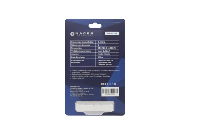 Mouse Naceb Technology NA-0119A — vista 5