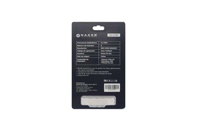 Mouse Naceb Technology NA-0119N — vista 5