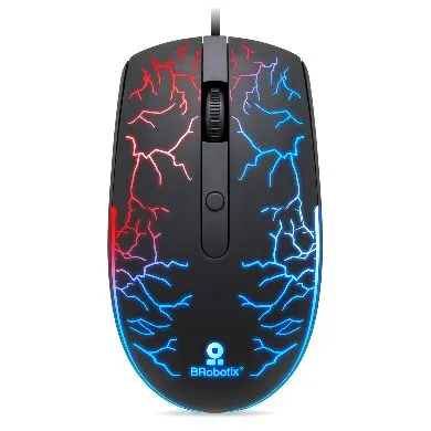 Mouse USB Iluminado RGB Storm  BROBOTIX 263946 — vista 3