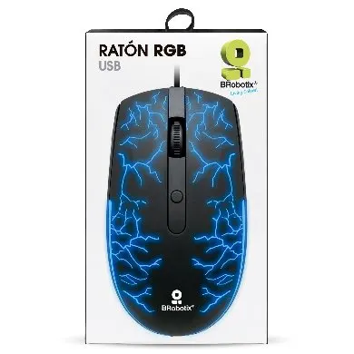 Mouse USB Iluminado RGB Storm  BROBOTIX 263946 — vista 5
