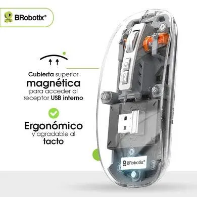 Mouse BROBOTIX 6000823 — vista 3