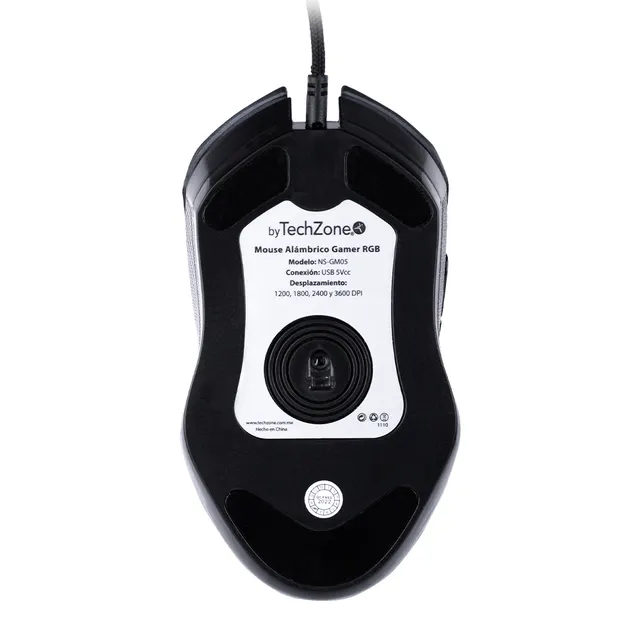 Mouse Gaming TECHZONE NS-GM05 — vista 8