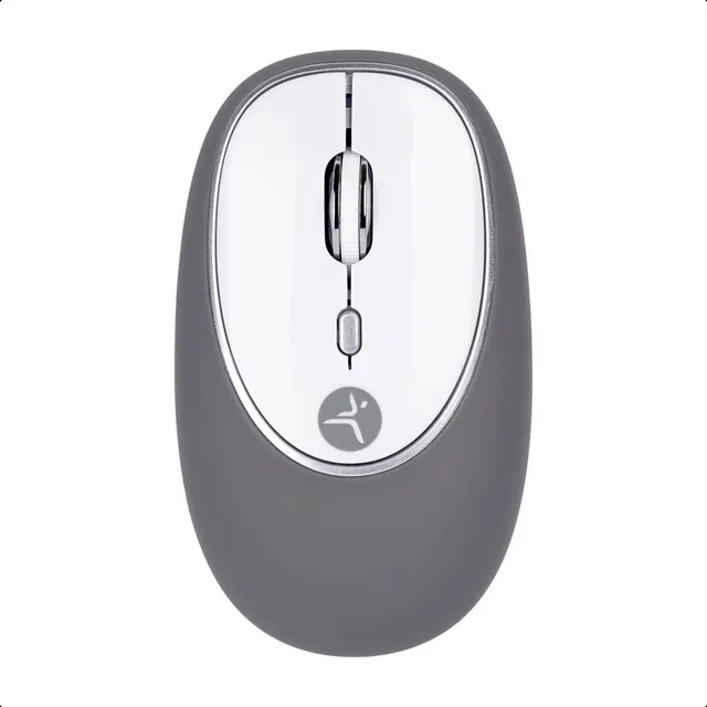 Mouse TECHZONE Jelly-Mate Grey — vista 2