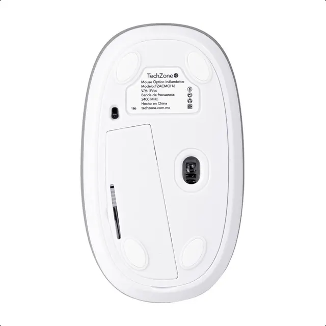 Mouse TECHZONE Jelly-Mate Grey — vista 3