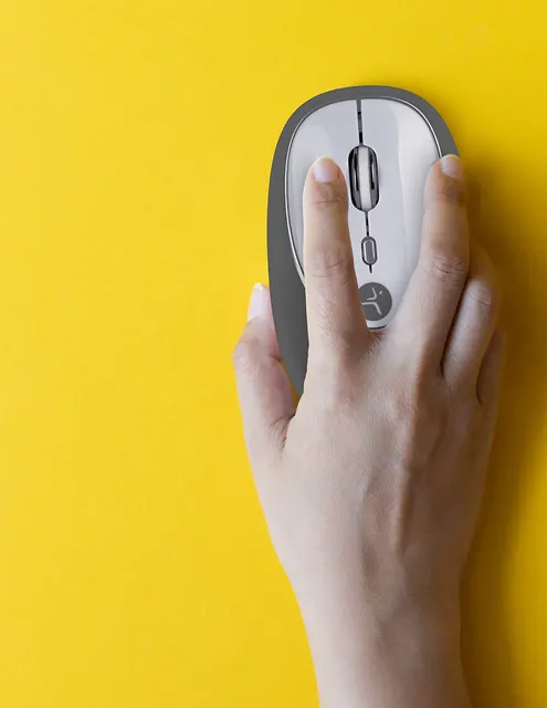 Mouse TECHZONE Jelly-Mate Grey — vista 7