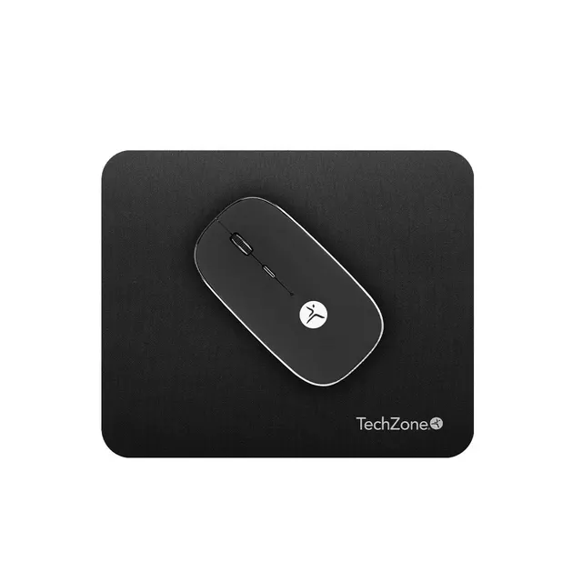 Mouse TECHZONE SLIVEBLACK — vista 2