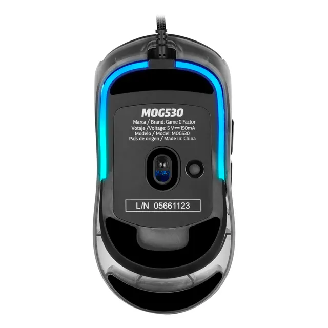 Mouse Gaming GAME FACTOR MOG530-BK — vista 6