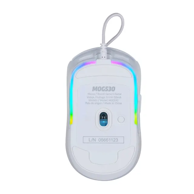 Mouse Gaming GAME FACTOR MOG530-WH — vista 11