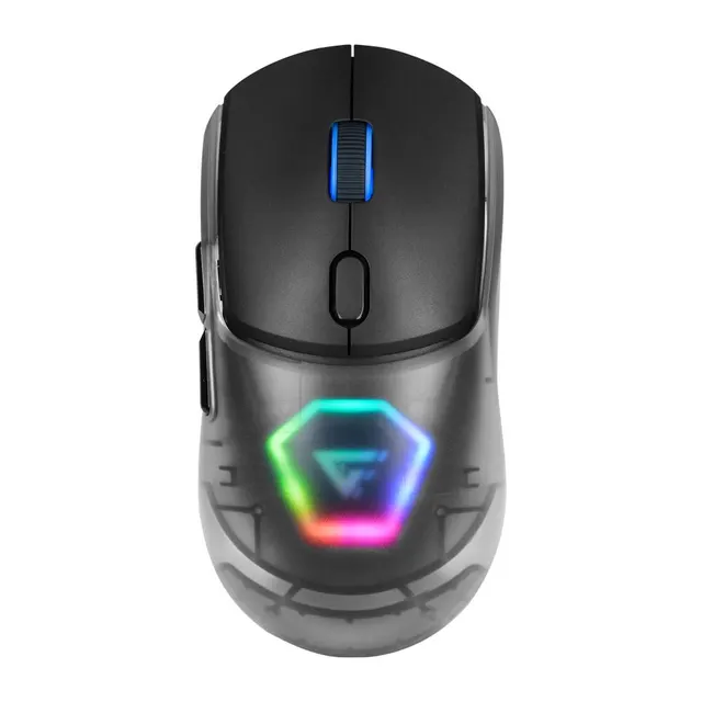 Mouse Gaming GAME FACTOR MOW700-BK — vista 3