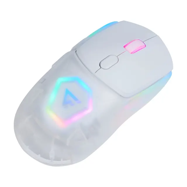 Mouse Gaming GAME FACTOR MOW700-WH — vista 5