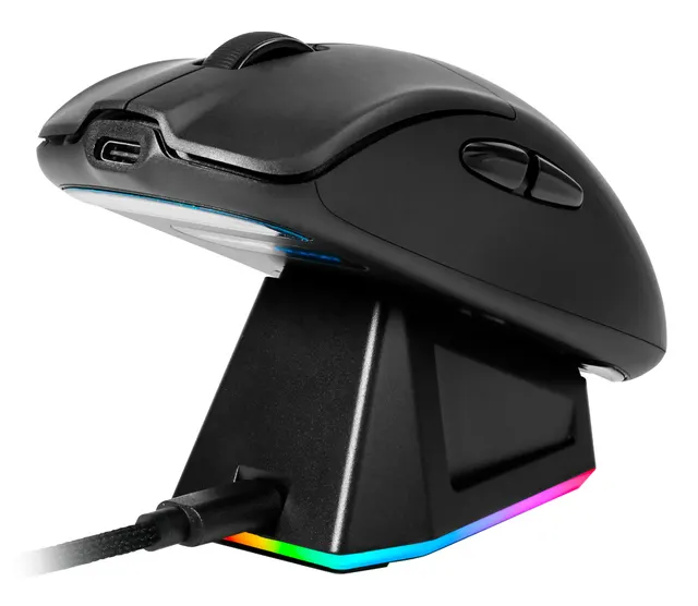 Mouse Gaming GAME FACTOR MOW800-BK — vista 2