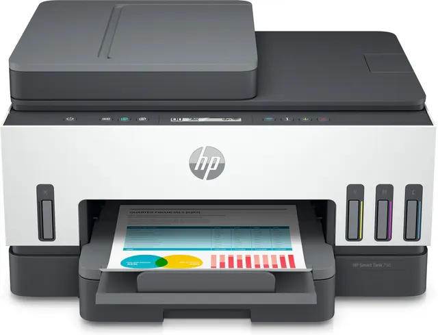 Multifuncional HP Smart Tank 750 — vista 2