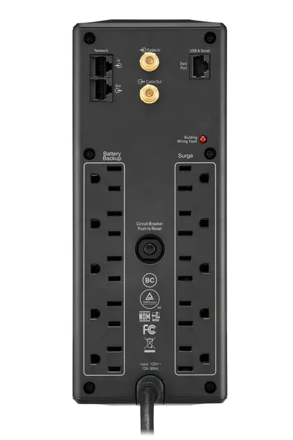 No Break Capacidad 1350 VA, 810 W, 120 V con  APC BX1350M-LM60 — vista 2