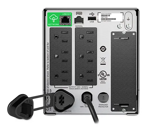 No Break Capacidad 750 VA 500 watts, 120V, co APC SMT750C — vista 2