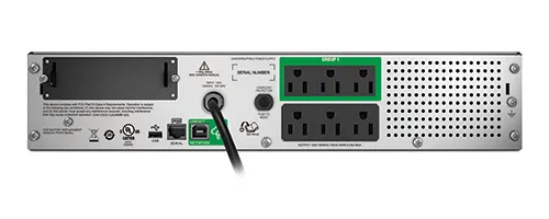 No Break Capacidad 750 VA 500 watts, Entrada  APC SMT750RM2UC — vista 2