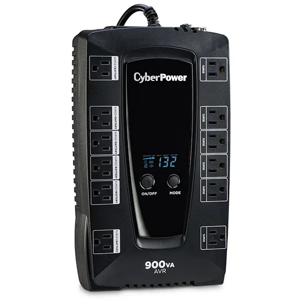 No-Break CyberPower AVRG900LCD — vista 2