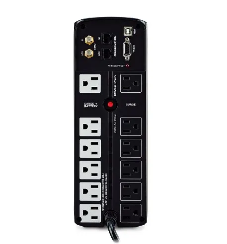 No-Break CyberPower CP1500AVRLCDa — vista 3