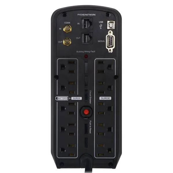 No-Break CyberPower CP1000PFCLCDa — vista 3