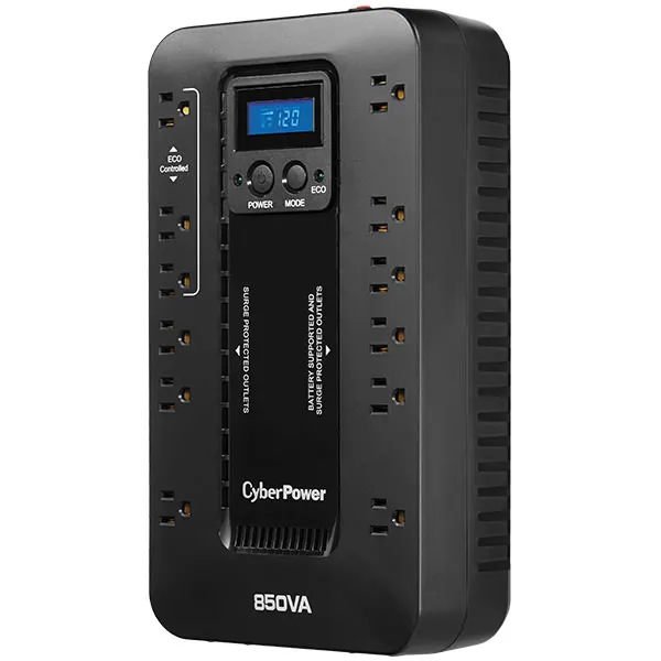 No-Break CyberPower EC850LCD — vista 2