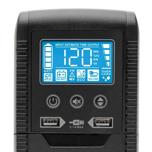 UPS Interactivo con USB 1300VA/720W,120V, 50H TRIPP-LITE ECO1300LCD — vista 4